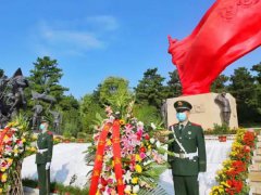 八宝山革命公墓举行烈士纪念活动